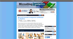 Desktop Screenshot of microsblog.com